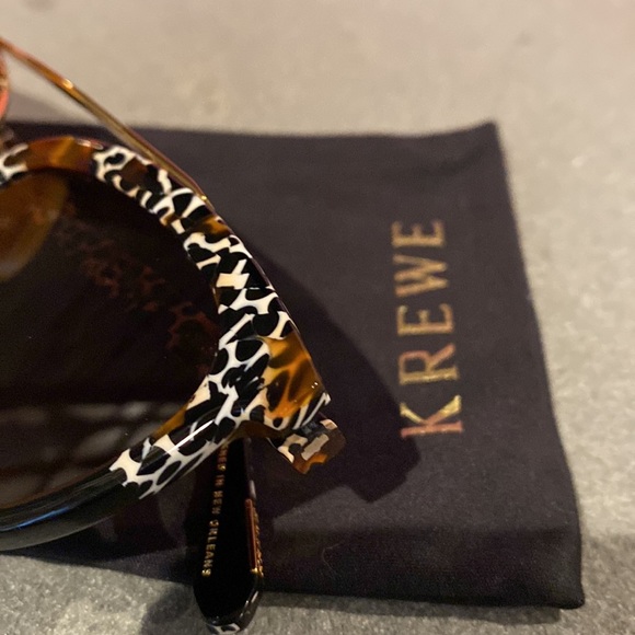 New Krewe CLIO sunglasses in Memphis to Black 24k with dustbag - Picture 6 of 6
